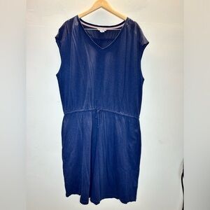 Boden Women's Navy Casual Knee Length Dress US 18